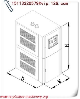 Good Quality Reasonable Price Desiccant Dehumidifying Dryer for Plastic Industry