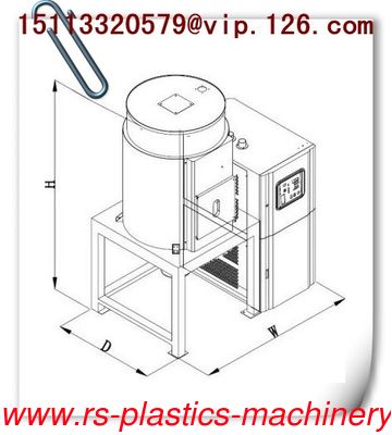 Big capacity Plastic material desiccant Rotor Dehumidifier Dryer 2 in 1 with CE factory price for export