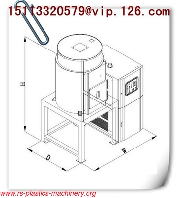 Low dew point honeycomb Desiccant rotor dehumidifying dryer for PET material drying producer good quality to export