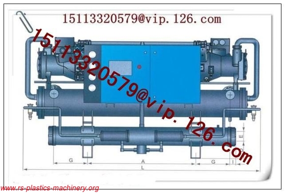 R22 Central Air Conditioer Water Cooled Chiller/Screw Type Industrial Water Chiller
