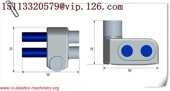 China New & regrind plastics Two material Proportional Valves 1.5“ for Injections