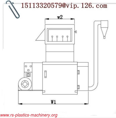 China plastic soundproof granulator/ Centralized plastic crusher Producer