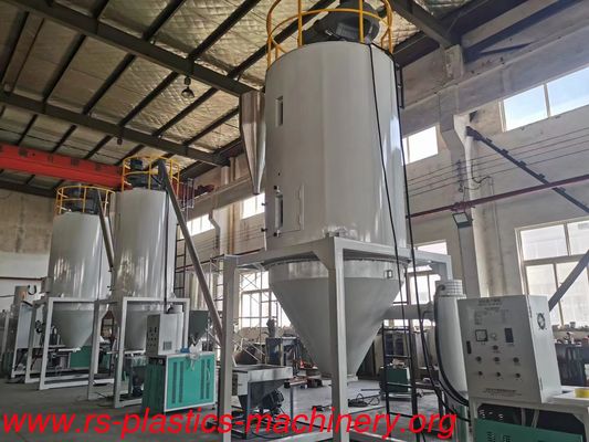 China plastic PET reuse machine PET Crystallizer Dryer System manufacturer output 500kg/hr good quality Best Price to Indonesia