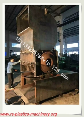 900kg/hr Capacity Silent Stainless Steel Strong PlasticCrusher CE approved