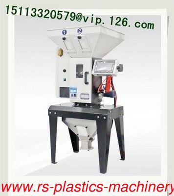 Supply Plastic Automatic gravimetric mixing blender unit/material percent weight sensor mixer/gravimetric doser maker