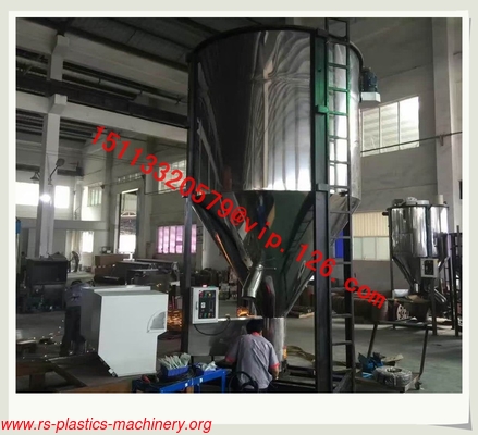Vertical Plastic Color Mixer with Heating and Drying Function/1 Metric Ton Large Plastic Stirrer For Saudi Arabia