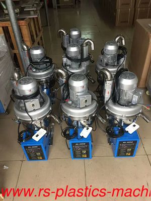 China plastic material Auto Loader 400G OEM Supplier / 3 phase inductive motor capacity 330kg/hr Conveying Capacity Hopper Loader To Oversea Buyer