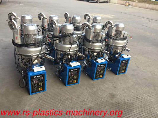 China plastic material Auto Loader 400G OEM Supplier / 3 phase inductive motor capacity 330kg/hr Conveying Capacity Hopper Loader To Oversea Buyer