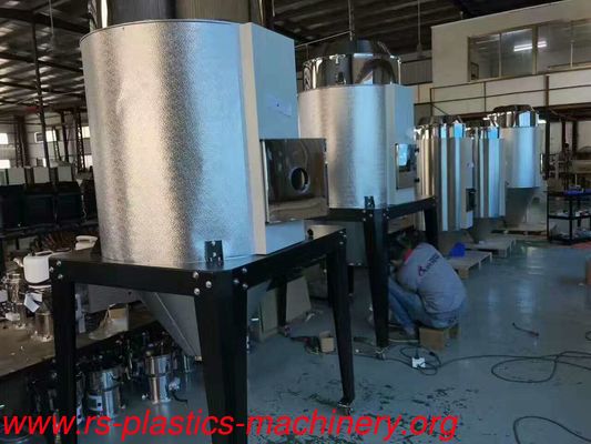 China Large capacity heat preservation Giant Hopper dryer double skin with floor stand /energy saving insulated  Euro-hopper dryer producer good quality favourable to Britain