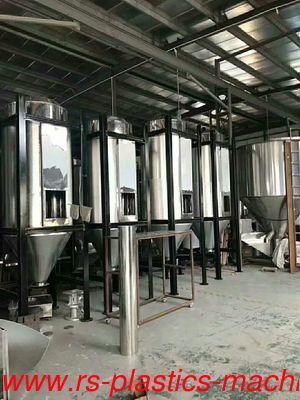 China Large capacity heat preservation Giant Hopper dryer double skin with floor stand /energy saving insulated  Euro-hopper dryer producer good quality favourable to Britain