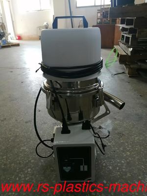 China New coming good quality Stainless Steel material hopper loader 300G Manufacturer white vacuum Auto loader 1.1KW New arrival for pellet feeder capacity 300kg/hr save labour good quality to poland