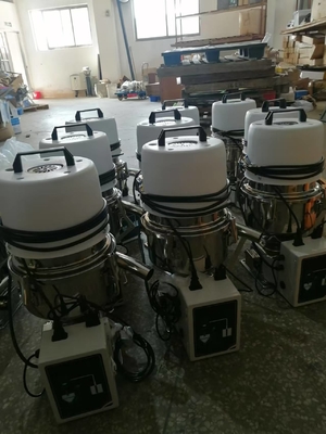 All in one White Stainless Steel vacuum hopper loader 300G producer conveying capacity 300kg/hr material auto loader small feeder for injections factory price good quality to Hungary