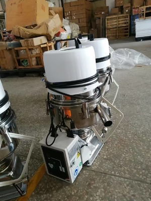 White Stand alone Auto loader Stainless Steel vacuum Hopper loader material loader 300G manufacturer 7.5L power 1.1KW for raw material feeding good quality factory price to Germany agent wanted