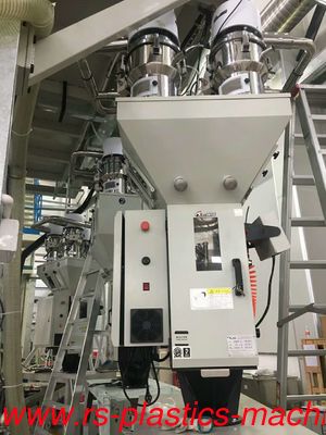 China High quality White color High Precision Gravimetric Blender/doser units weight type mixer for extruders/Material Weight mixer manufacturer good price CE certified