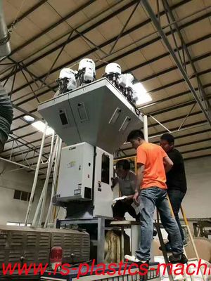 China High quality White color High Precision Gravimetric Blender/doser units weight type mixer for extruders/Material Weight mixer manufacturer good price CE certified