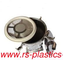 Hopper loader spare parts supplier screen Mesh Filter High temperture resist 140C  dust separator made by silica Gel good quality  hot sale