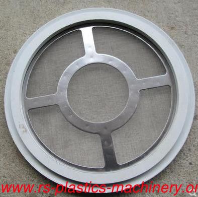 China stainless steel  Mesh Filter screen Supplier Rubber seal Dia 265mm for glass tube hopper receiver 6L dust seperator