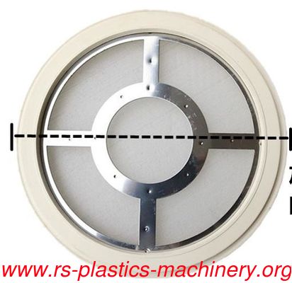 China stainless steel  Mesh Filter screen Supplier Rubber seal Dia 265mm for glass tube hopper receiver 6L dust seperator
