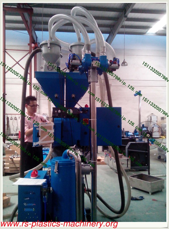 China Auto  material & colour Weight sensor Mixers/gravimetric blender with 4 loaders OEM producer good price to Canada