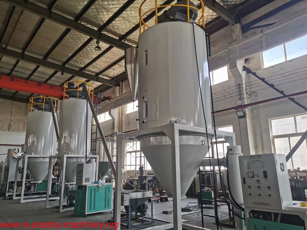 China Flake plastic PET reuse device Pet Crystallizer System 2500L supplier with CE certified good Price to export