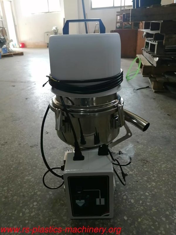 China cheap Stainless Steel New material hopper loader 300G Manufacturer stand alone white vacuum Auto loader 1.1KW New arrival for pellet feeder capacity 300kg/hr save labour good quality to poland