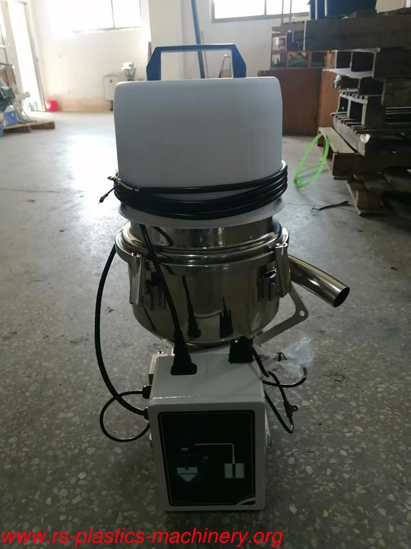 China New coming good quality Stainless Steel material hopper loader 300G Manufacturer white vacuum Auto loader 1.1KW New arrival for pellet feeder capacity 300kg/hr save labour good quality to poland