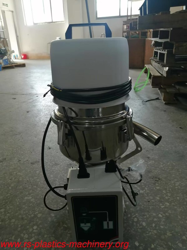 White Stand alone Auto loader/Stainless Steel vacuum Hopper loader/ material loader 300G manufacturer 7.5L power 1.1KW for raw material feeding good quality factory price to Germany agent wanted