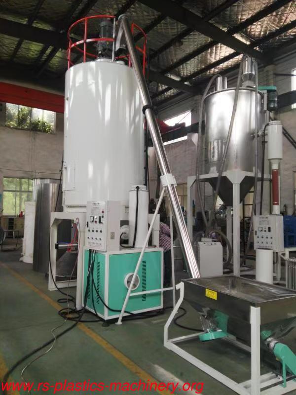 China plastic pet recycle machine PET Crystallizer /PET Pre-Crystallization Dryer system Supplier factory Price Good  quality
