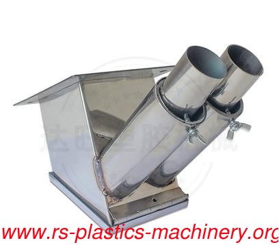 Hopper Dryer spare part- double & single tube stainless steel Euro material Suction Box 50mm