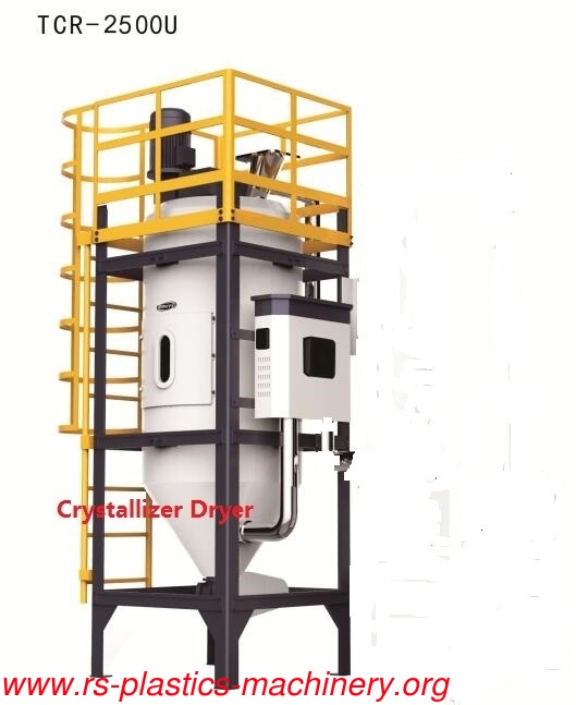 China plastic PET crystallizer system machine supplier output 750kg/hr with CE good  price agent needed