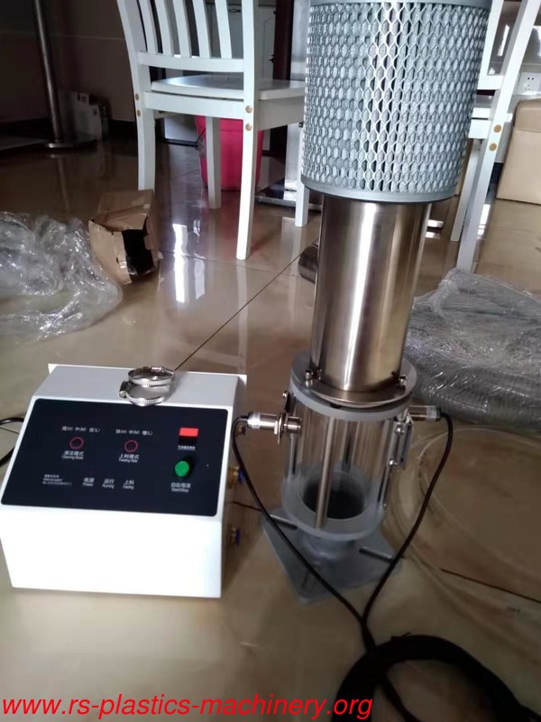 China 500kg/hr White Color Plastics Venturi Loaders with CE&ISO positive pressure feeder