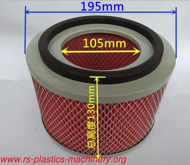 China good quality spare parts supplier-Red mesh filter dust filter for vacuum auto loader 700G/800G factory pricewholesale needed