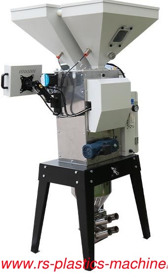 Supply Output 80kg/hr Auto Material Gravimetric Blender/gravimetric doser mixer manufacturer with floor stand high precision good price