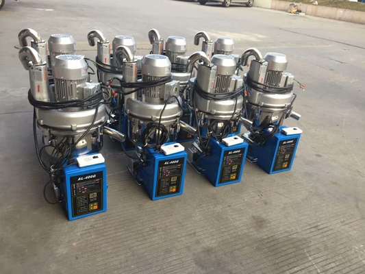 China Material plástico Cargador automático 400G Proveedor OEM / 330kg/h Capacidad de transporte Cargador de columpios para compradores extranjeros