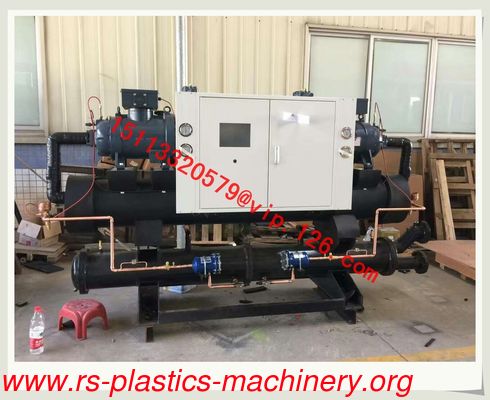 Refrigerador refrigerado por aire/refrigerador refrigerado por agua de tipo abierto RS-LF8A con doble compresor para procesamiento industrial