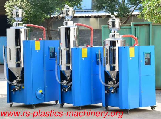 Producción en masa Color azul 3 en 1 Rueda desecante Material del rotor Deshumidificador Secador para plástico Máquina de inyección buen precio