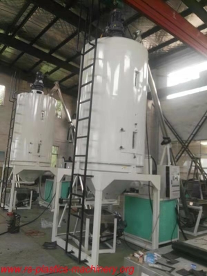 2000Litros de acero inoxidable plástico PET Sistema de secado del cristalizador Proveedor bueno Precio CE certificado a nivel mundial
